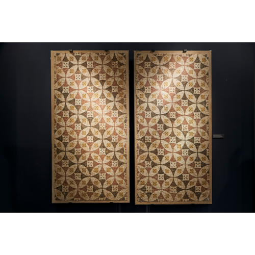 A pair of early Byzantine stone Mosaics